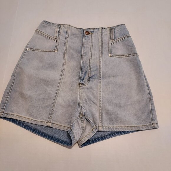 Happy Nature Ultra High Rise Seamed Shorts NWT - Picture 2 of 10
